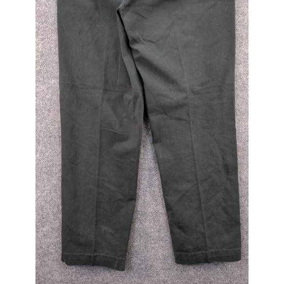 Mens Polo by Ralph Lauren Preston Pants Size 35x32 Black Green Pony SEE DESC - Picture 6 of 12